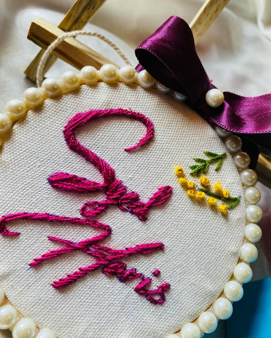 Bold Beginnings: Handmade Name Hoop for Boys